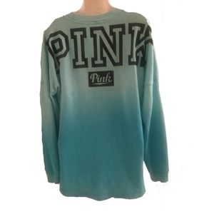 PINK Tops - Pink Ombré Long Sleeve Tee Shirt Pullover Top PINK Tops - Pink Ombré Long Sleeve Tee Shirt Pullover Top